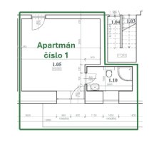 Apartmán číslo 1